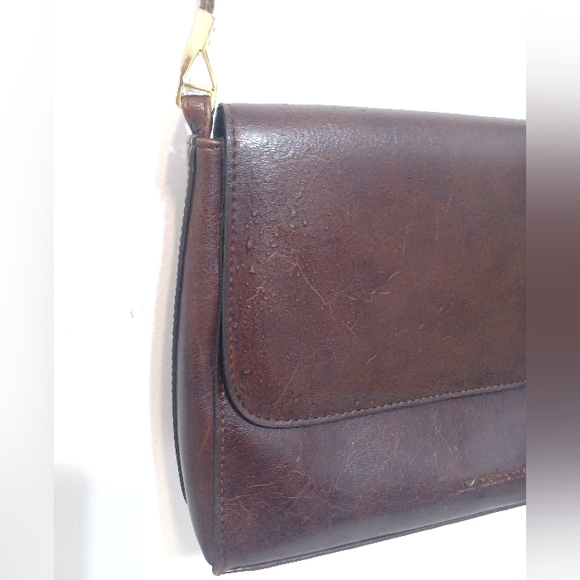 ⛔️SOLD⛔️Vintage Liz Claiborne Chocolate Brown Crossbody Bag - Picture 12 of 12
